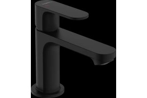 Смеситель для раковины Hansgrohe Rebris S черный матовый