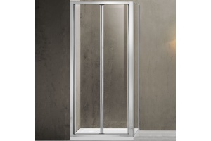 Душевой уголок Vincea Garda 80х80 хром стекло прозрачное