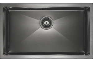 Мойка кухонная Paulmark Valde 74 темный хром