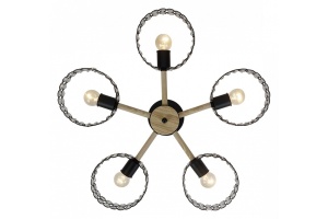 Люстра на штанге Escada Banjo 679/5P Black - 3