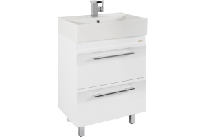 Тумба для комплекта Vod-Ok Мальта 60 с ящиками, белая