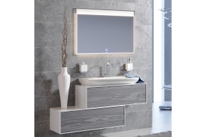 Мебель для ванной Aqwella 5 stars Genesis 100 миллениум серый