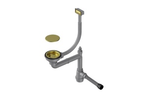 Сифон для кухонной мойки Omoikiri светлое золото (4956473)