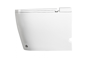 Приставной унитаз Abber Bequem белый с сиденьем микролифт - 3