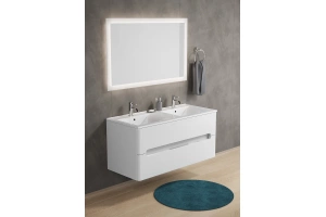 Тумба под раковину Sanvit Форма 120 белый глянец - 3