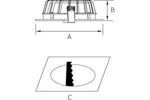 Встраиваемый светильник Fiberli CDEW 11130104 - 3