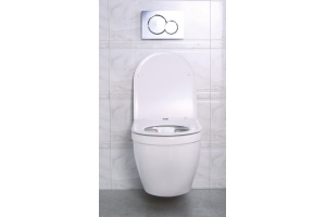 Унитаз подвесной BelBagno Loto BB070CHR безободковый - 3
