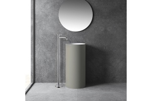 Смеситель напольный ABBER Wasser Kreis хром (AF8140) - 2