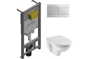 Комплект Jacob Delafon Patio E29025-NF-M13 кнопка хром