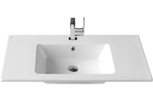 Мебельная раковина Opadiris CeraStyle Ibiza 91, черная матовая