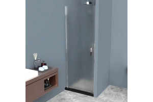 Душевая дверь BelBagno Uno 75 стекло текстурное (UNO-B-1-75-P-Cr)