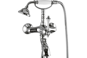 Смеситель для ванны Cezares MARGOT хром (MARGOT-VDM-01-Bi)