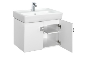 Тумба с раковиной Aquaton Оптима 67 белый - 2