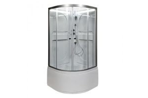 Душевая кабина Deto L 100х100 хром (L610NLED) - 2