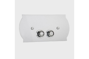 Кнопка смыва Boheme Brillante хром (653)