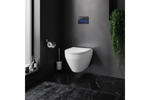 Комплект AM.PM Spirit V2.0 IS450A38.701700 с сиденьем микролифт, сенсорная кнопка - 2