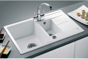 Мойка кухонная Blanco Metra 6 S Compact белая - 2