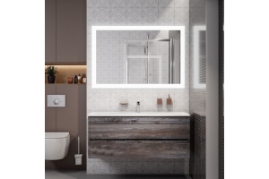 Зеркало Art&Max Soli 120х70 с подсветкой - 2