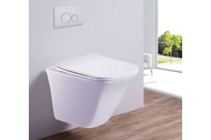 Унитаз подвесной Esbano Luchena с сиденьем микролифт, белый (ESUPLUCHCW) - 2