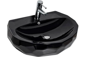Раковина beWash Bekinger 87601106 60 см черная