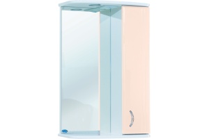 Зеркало-шкаф Bellezza Астра 55 R бежевый