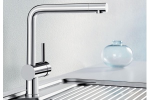 Смеситель для кухонной мойки Blanco Linus хром (514019) - 2