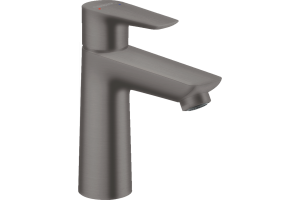 Смеситель для раковины Hansgrohe Talis E 110, однорычажный, без сливного набора, 71712340, шлифованный черный хром
