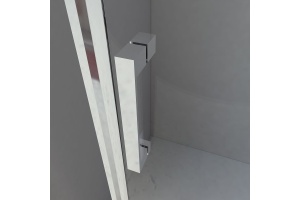 Душевая дверь в нишу Vincea Orta VPP-1O800CL 80 см, хром, стекло прозрачное - 3