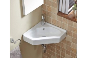 Раковина подвесная CeramaLux N 39 см белый (7012J) - 3