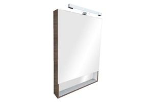 Зеркало-шкаф Roca Gap 70 тиковое дерево