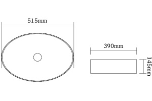 Раковина SantiLine SL-1104 - 2