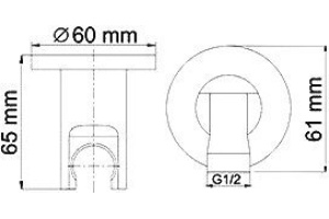 Шланговое подключение Wasserkraft A099 - 2