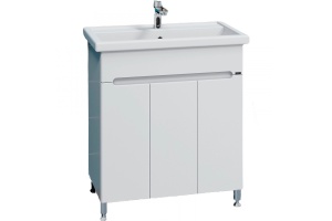 Тумба под раковину напольная Санта Лондон 80 белый