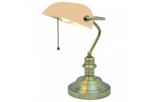 Настольная лампа офисная Arte Lamp Banker A2493LT-1AB