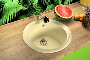 Мойка Ротанг 500, латте СМс - 2