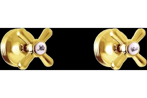 Смеситель для душа Rav Slezak Morava retro золото