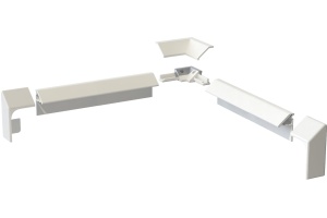 Бордюр для ванны Акватек DEKOR-0000001 195 см