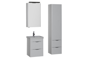 Шкаф-пенал Aquanet Орлеан 40 белый - 3