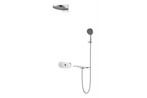 Душевой комплект Vincea Groove с термостатом хром