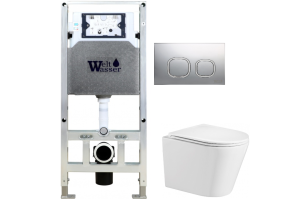 Комплект Weltwasser AMBERG 506 ST + SALZBACH 004 GL-WT + AMBERG RD-MT CR (10000006929)