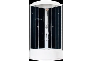 Душевая кабина Royal Bath CK 90x90 профиль хром стекло прозрачное