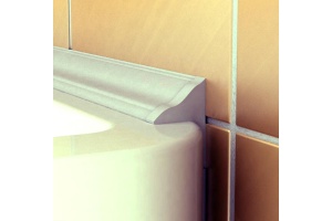 Бордюр для ванны комплект (2 профиля+фурнитура) (PROF-PVC) - 2