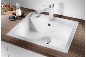 Мойка из гранита Blanco Dalago белый (514199) - 2