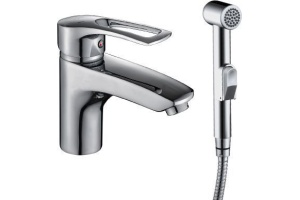 Смеситель для раковины Rossinka  хром (T40-15)