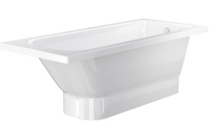 Ванна из искусственного камня Фэма Виктория 170x70 на подиуме