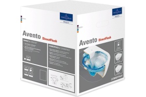 Унитаз подвесной Villeroy & Boch Avento 5656HRR1 alpin с CeramicPlus - 3