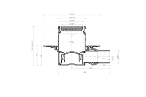 Душевой трап Pestan Confluo Standard Dry 1 Black Glass 10x10 - 2