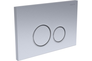 Кнопка смыва Акватек KDI-0000019 матовая, хром - 2