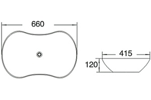 Раковина SantiLine SL-1030 - 2