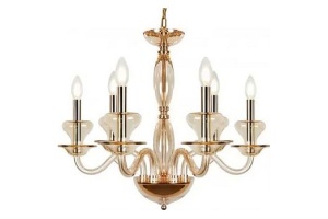 Подвесная люстра iLamp Mercury P9448-6 Gold